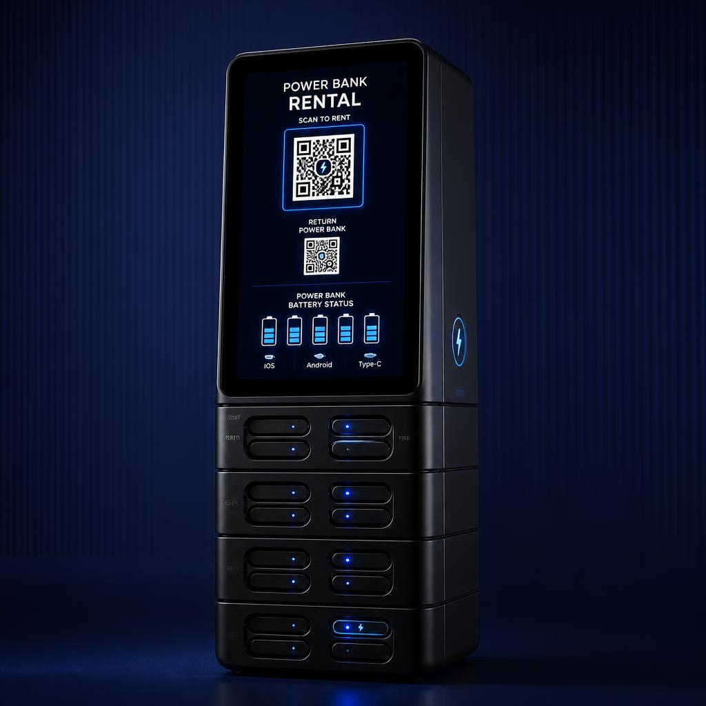 Station QUICKLY présentant un design empilable